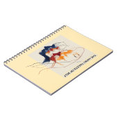 Continuous Line Drawing Mental Health Identity Art ノートブック (左側)