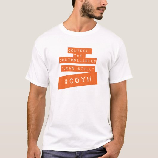 CONTOL CONTROLLABLES Tシャツ (正面)