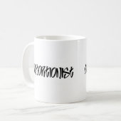 Contortionist コーヒーマグカップ (正面左)