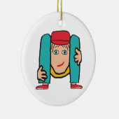 Contortionist セラミックオーナメント (右)