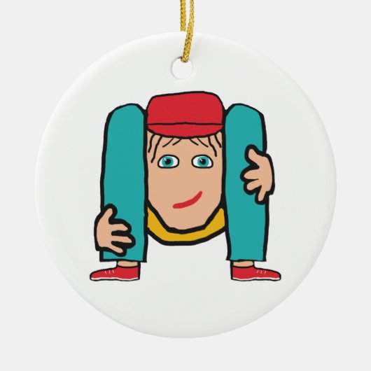 Contortionist セラミックオーナメント (正面)