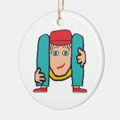 Contortionist セラミックオーナメント (左)