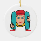 Contortionist セラミックオーナメント (裏面)