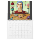 contortionist 2011年 カレンダー (3月 2026)