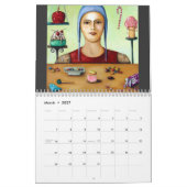 contortionist 2011年 カレンダー (3月 2027)