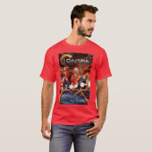 Contra Cover HD レトロ Tシャツ (正面フル)