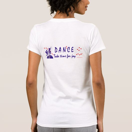 Contra Dance Joy T-Shirt Tシャツ (裏面)