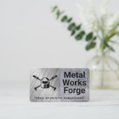 Contract Worker | Blue Collar Work | Welding 名刺 (スタンド正面)