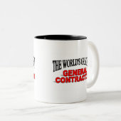 Contractor世界ですばらしい大将 ツートーンマグカップ (正面右)