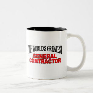 Contractor世界ですばらしい大将 ツートーンマグカップ