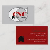 Contractor CNC大将 名刺 (正面/裏面)