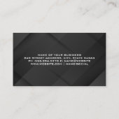 Contractor Craftsman  | Building Engineer 名刺 (裏面)