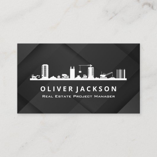 Contractor Craftsman  | Building Engineer 名刺 (正面)