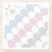 Contrada Sovrana dell' Istrice (Porcupine) Palio ガラスコースター (裏面)