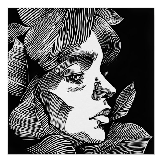 Contraste en noir et blanc ポスター (正面)