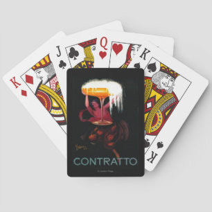ContrattoのヴィンテージPosterEurope トランプ