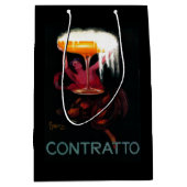 ContrattoのヴィンテージPosterEurope ミディアムペーパーバッグ (正面)