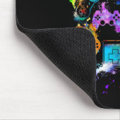 Control All The Things Video Game Controller 2  マウスパッド (コーナー)