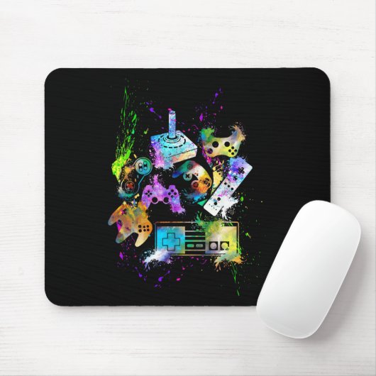 Control All The Things Video Game Controller 2  マウスパッド (マウス)