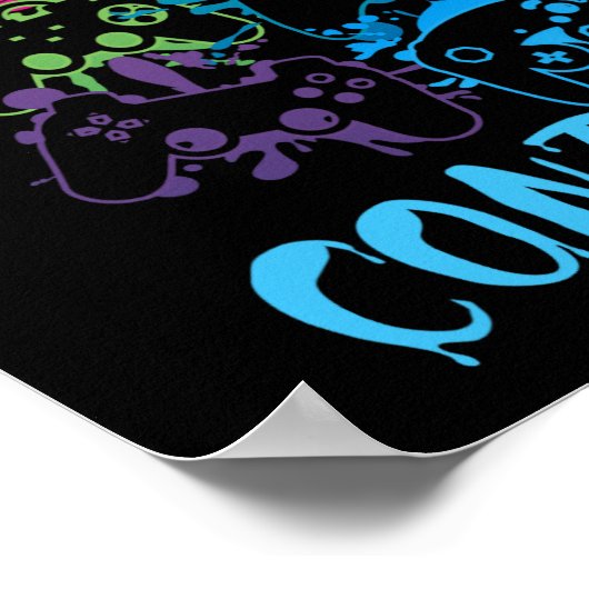 Control All The Things Video Game Controller 3  ポスター (角)