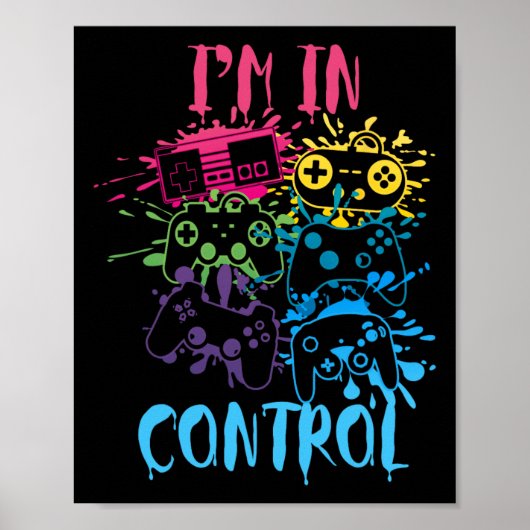 Control All The Things Video Game Controller 3  ポスター (正面)