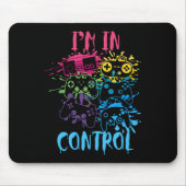 Control All The Things Video Game Controller 3  マウスパッド (正面)