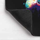 Control All The Things Video Game Controller Gamer マウスパッド (コーナー)