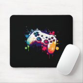Control All The Things Video Game Controller Gamer マウスパッド (マウス)