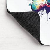 Control All The Things Video Game Controller Gamer マウスパッド (コーナー)