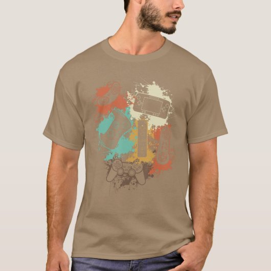 Control all the things Video Game Controller gift Tシャツ (正面)