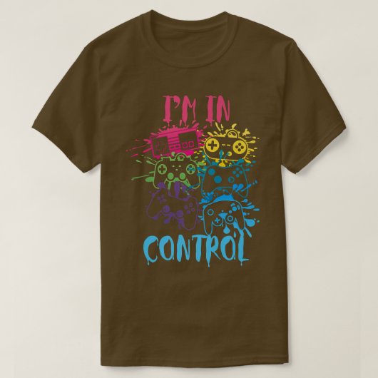 Control All The Things Video Game Controller Premi Tシャツ (デザイン正面)