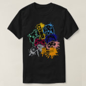 Control all the Things Video Game Controller  Tシャツ (デザイン正面)