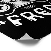 Control Freak - Funny Gaming Video Games Gamer  ポスター (角)