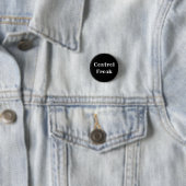 Control Freak Funny Office Pinback Button 缶バッジ (インサイチュ)