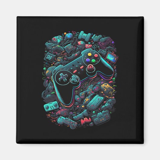 Control Gamer Video Game Controller 13  マグネット (正面)