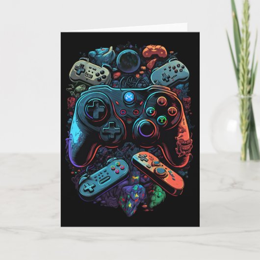 Control Gamer Video Game Controller 19  カード (正面)