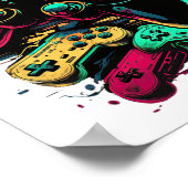 Control Gamer Video Game Controller 1  ポスター (角)