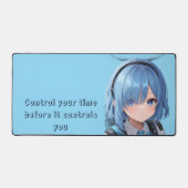 Control your time before it controls you デスクマット (正面)