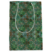 Controlled Chaos – Green ミディアムペーパーバッグ (正面)