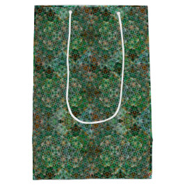 Controlled Chaos – Green ミディアムペーパーバッグ