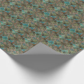 Controlled Chaos – Muted Fall ラッピングペーパー (角)