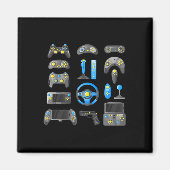 Controller Game Control All The Things Video Game  マグネット (正面)