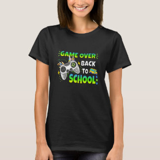 Controller Game Over Back To School Gaming  Boys K Tシャツ