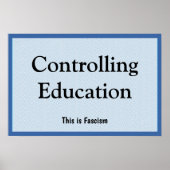 Controlling Education ポスター (正面)