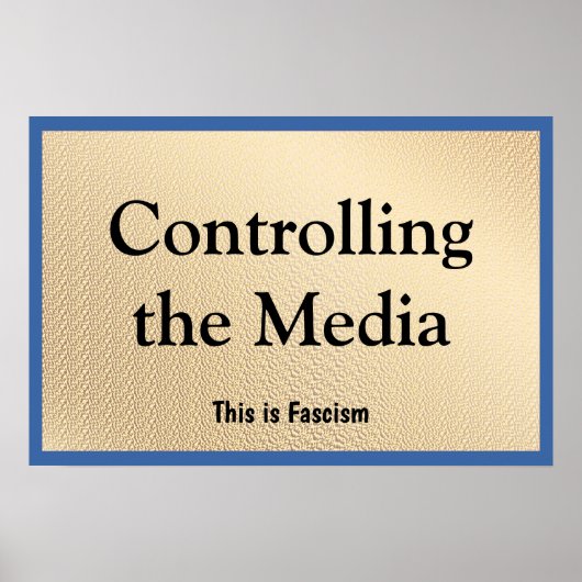 Controlling the Media ポスター (正面)