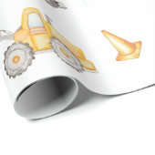 Contruction Birthday Wrapping Paper ラッピングペーパー (ロールコーナー)
