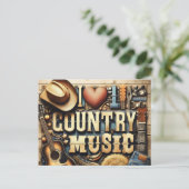 Contry music. ポストカード (スタンド正面)