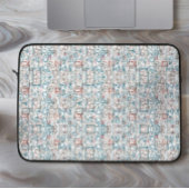 Conundrum - circles, rectangles and squares ラップトップスリーブ