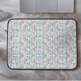 Conundrum - circles, rectangles and squares ラップトップスリーブ