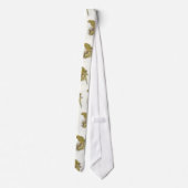 Conureの少しPatagonianオウムかインコ ネクタイ (裏面)